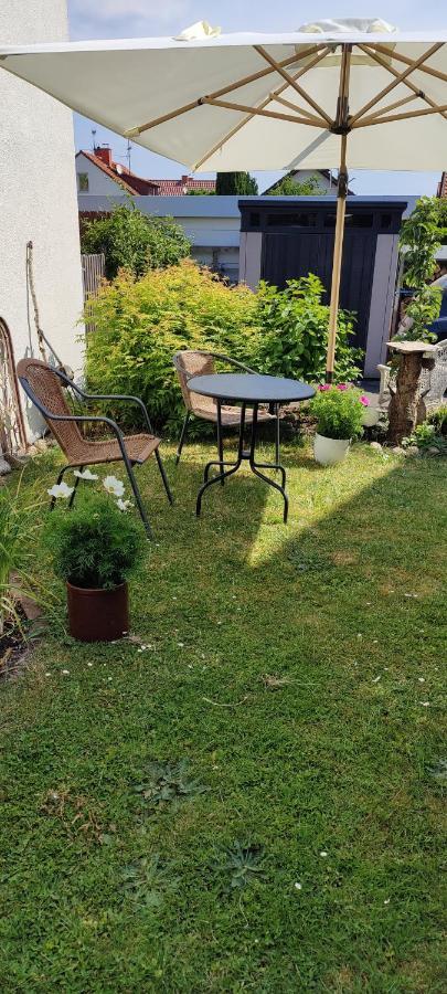 Apartment mit Gartenblick Oberzent Exterior foto